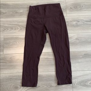 Lululemon Wunder Under 21’ Luxtreme black currant